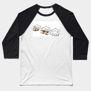 Bongo Cat Meme Baseball T-Shirt